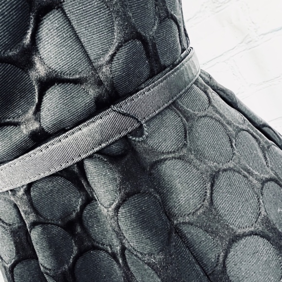 👗NWT🤩 |•WHITE HOUSE BLACK MARKET•|Strapless Polka Dot Fit & Flare - Picture 11 of 16